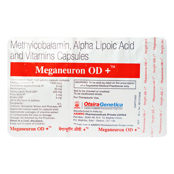 Meganeuron Od Plus Capsule 10