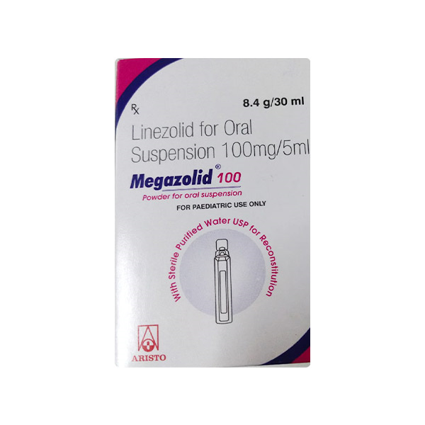 Megazolid 100 Mg Dry Syrup 30 Ml