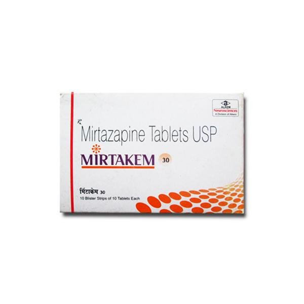 Mirtakem 30 Mg Tablet 10