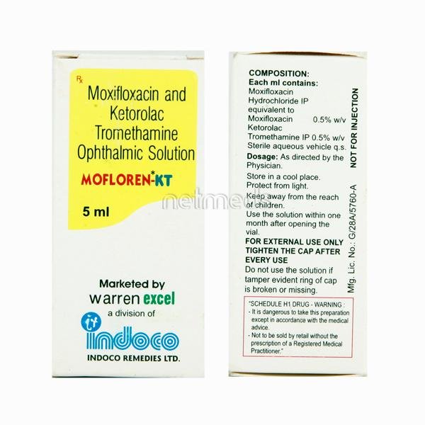 Mofloren Kt 0.5/0.5 % Eye Drops 5 Ml