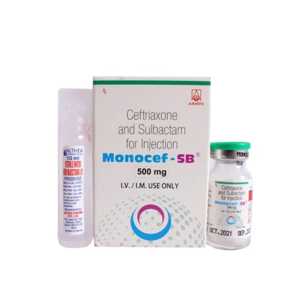 Monocef Sb 1000/500 Mg Injection 1