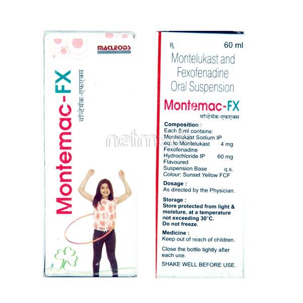 Montemac Fx 4/60 Mg Suspension 60 Ml