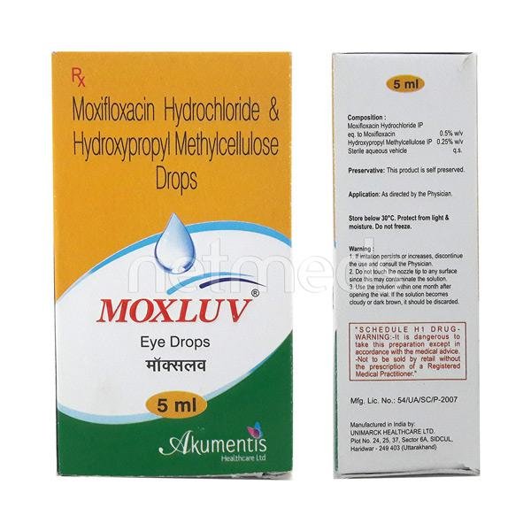 Moxluv Eye Drops 5 Ml