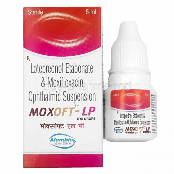 Moxoft Lp 5/5 Mg Eye Drops 5 Ml