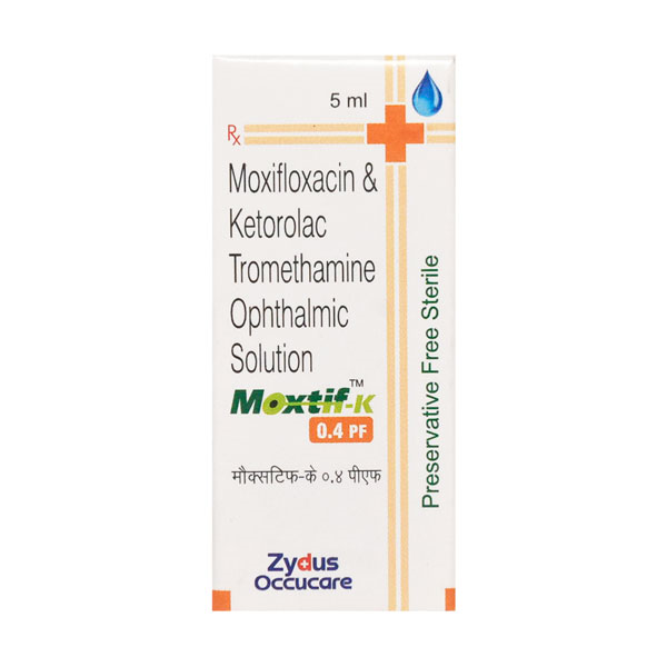 Moxtif K 0.5/0.5 Mg Eye Drops 5 Ml