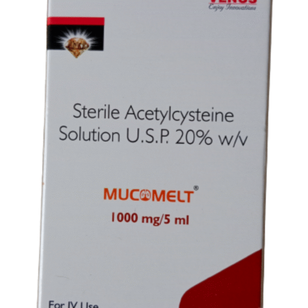 Mucomelt 1000 Mg Injection 5 Ml