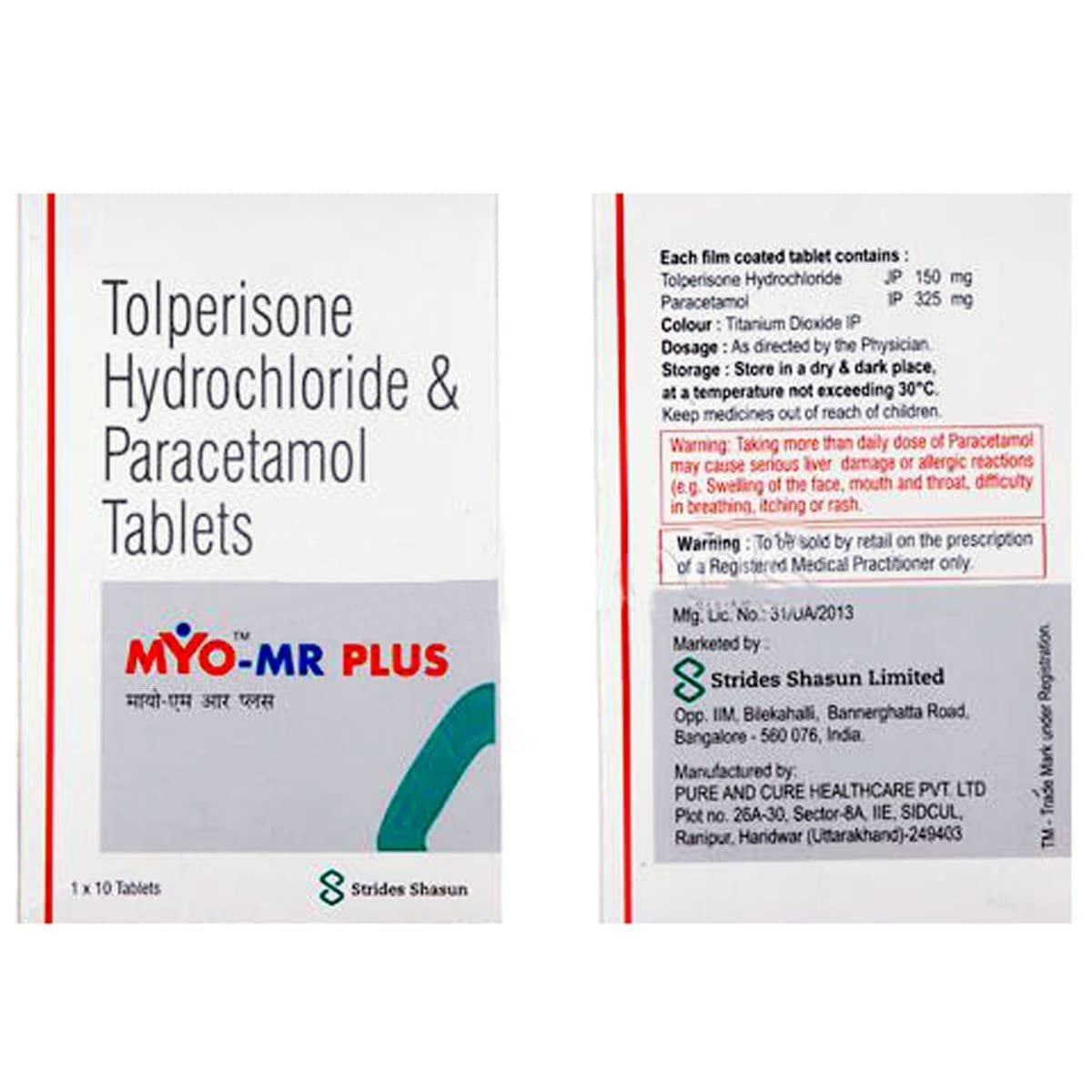Myo Mr Plus 150/500 Mg Tablet 10 Myo Mr Plus 150/500 Mg Tablet 10