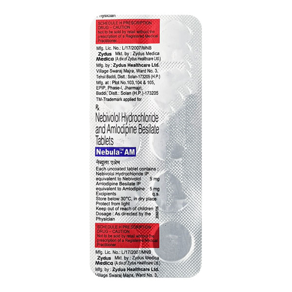 Nebula Am 5/5 Mg Tablet 10