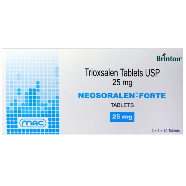 Neosoralen Forte 25 Mg Tablet 10