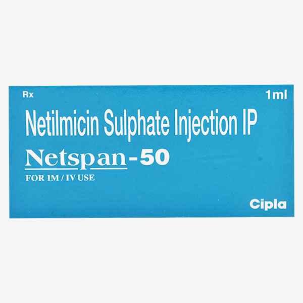 Netspan 50 Mg Injection 1 Ml