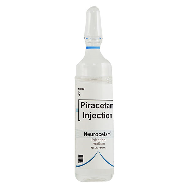 Neurocetam 200 Mg Injection 15 Ml