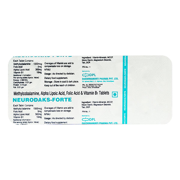 Neurodaks Forte Tablet 10