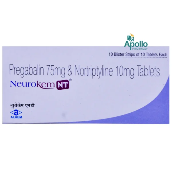 Neurokem-Nt 75/10 Mg Tablet 10