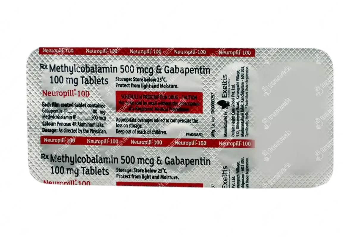 Neuropill 100/0.5 Mg Tablet 10