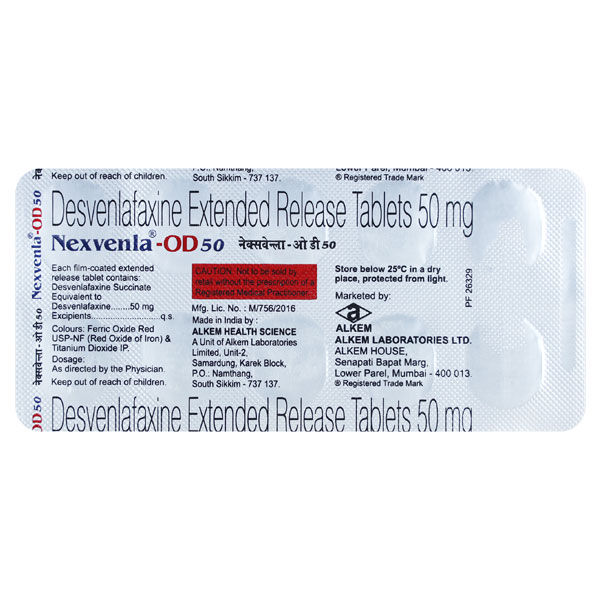 Nexvenla Od 50 Mg Tablet 10