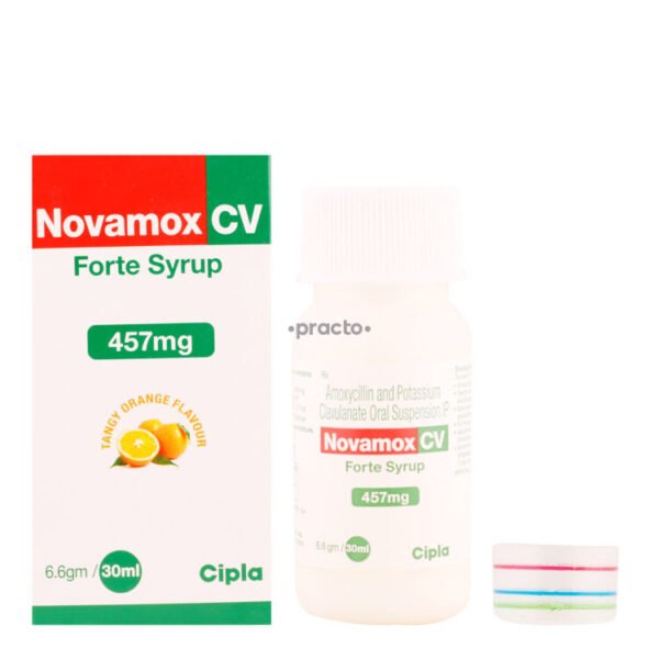 Novamox Cv Forte 400/57 Mg Syrup 30 Ml