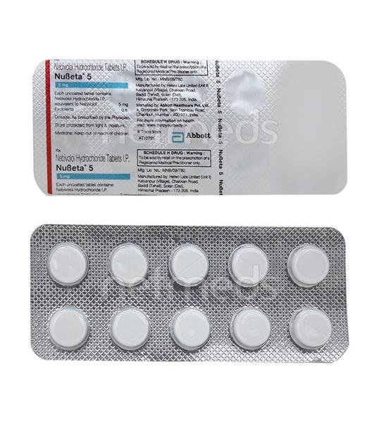 Nubeta H 5/12.5 Mg Tablet 10