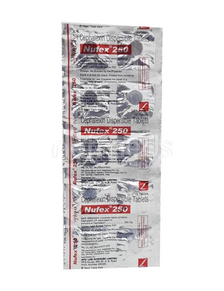 Nufex 250 Mg Tablet 10