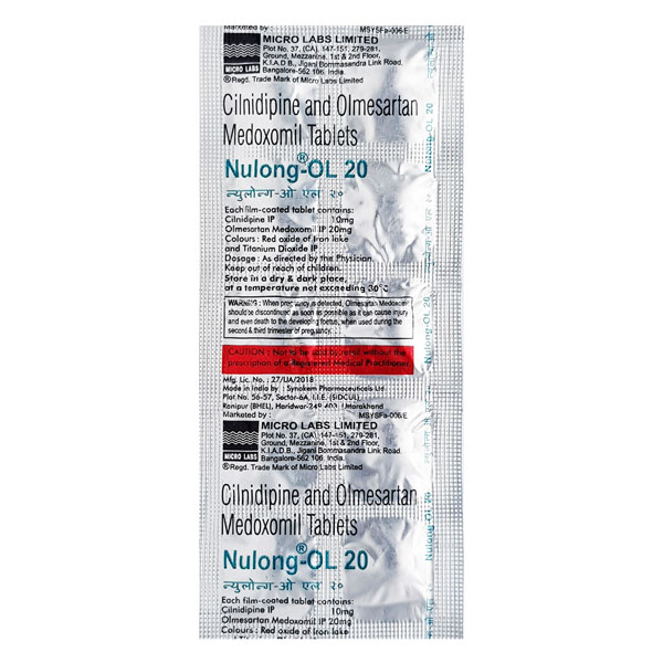 Nulong Ol 20/10 Mg Tablet 10