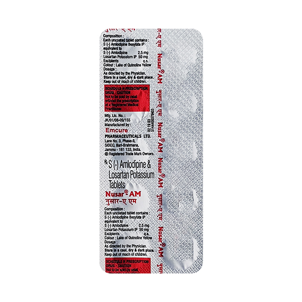 Nusar Amh 2.5 Mg Tablet 10