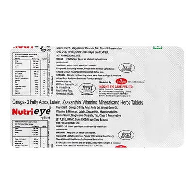 Nutrieye Capsule 10