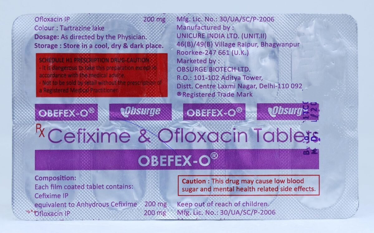Obefex O 200/200 Mg Tablet 10