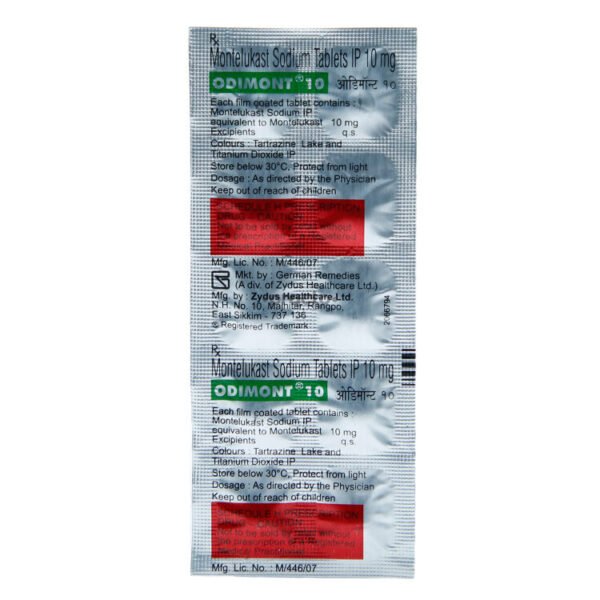 Odimont Lc 10/5 Mg Tablet 10