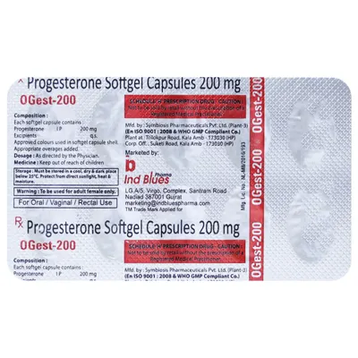 Ogest 100 Mg Capsule 10