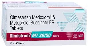 Olmark M 20/50 Mg Tablet 10