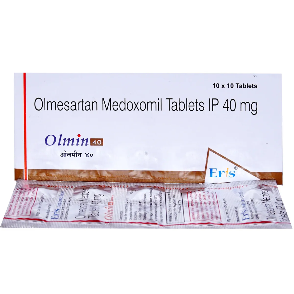 Olmin 40 Mg Tablet 10