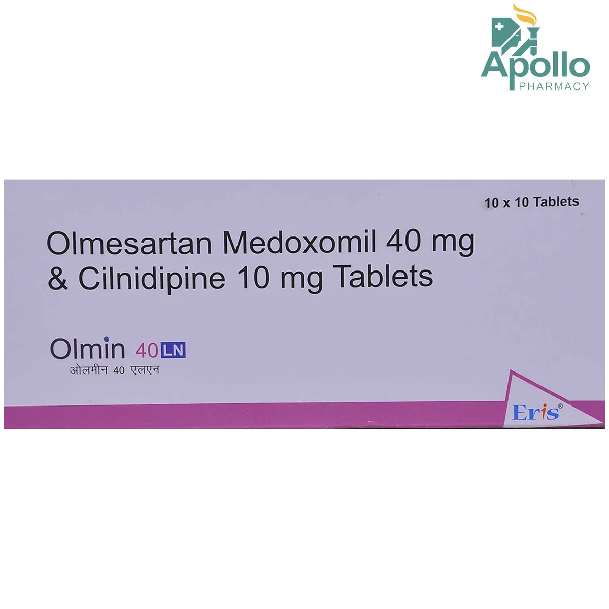 Olmin Ln 40/10 Mg Tablet 10