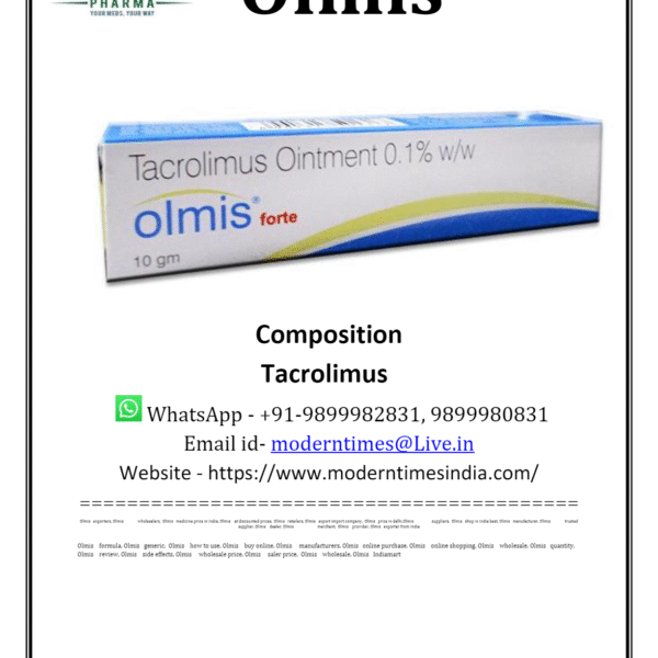Olmis 0.03 % Ointment 10 Gm