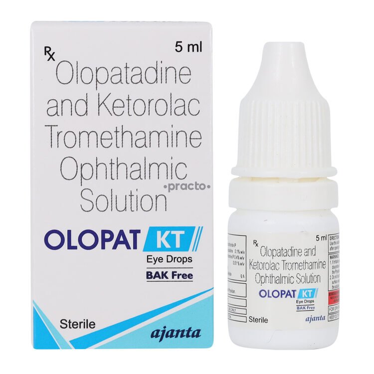 Olopat Kt 0.4/0.1 % Eye Drops 5 Ml
