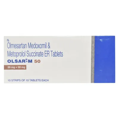 Olsar M 20/50 Mg Tablet 10