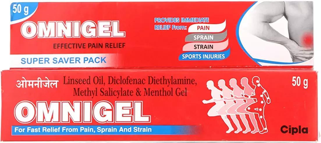 Omnigel Gel 50 Gm