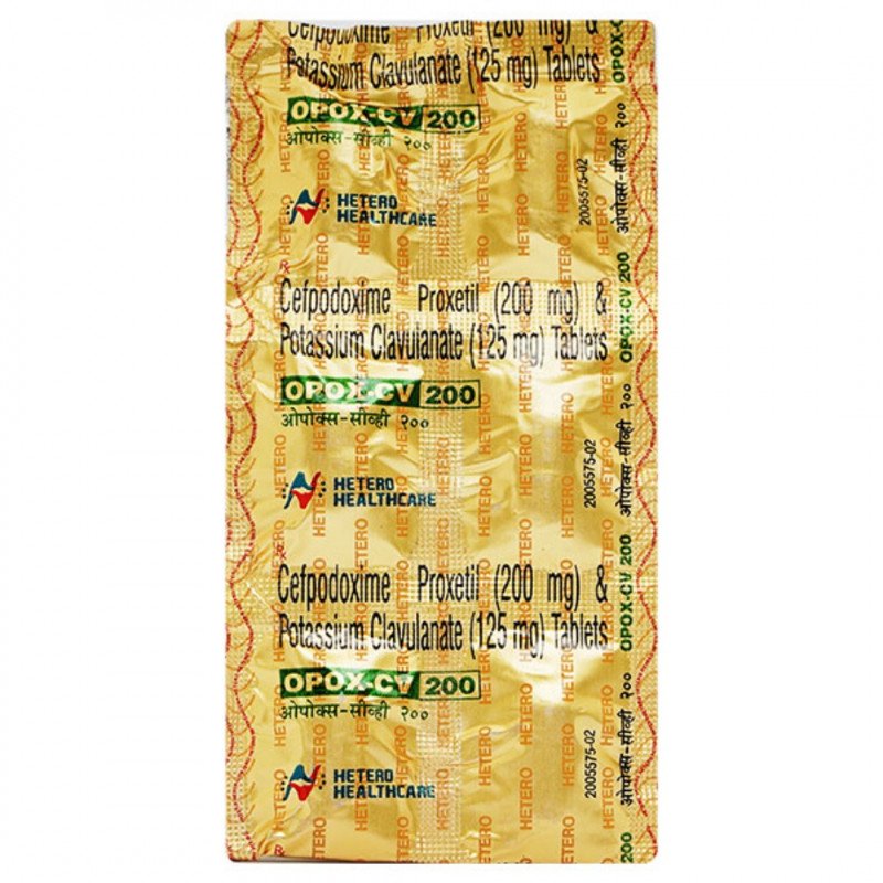 Opox Cv 200/125 Mg Tablet 6