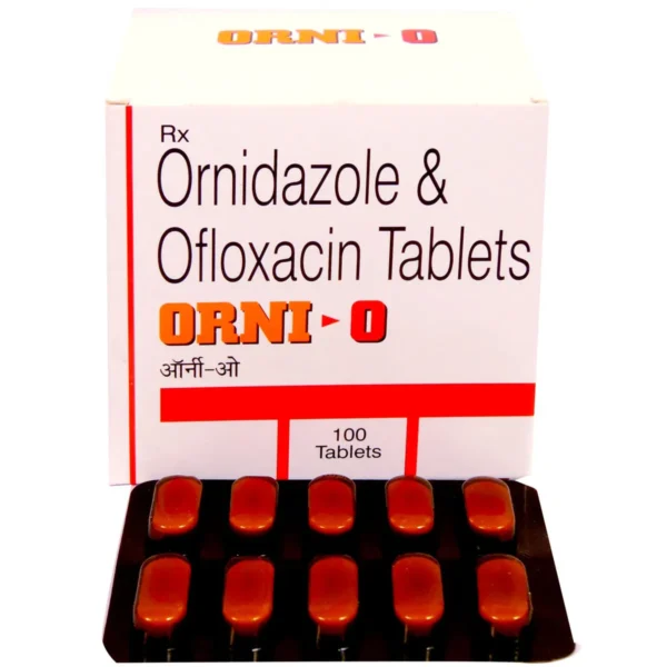 Orni O 200/500 Mg Tablet 10