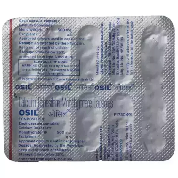 Osil 500 Mg Capsule 10