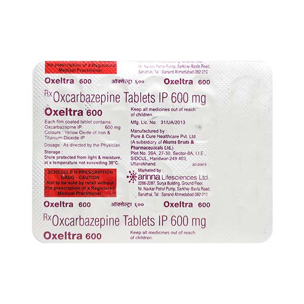 Oxeltra 600 Mg Tablet 10
