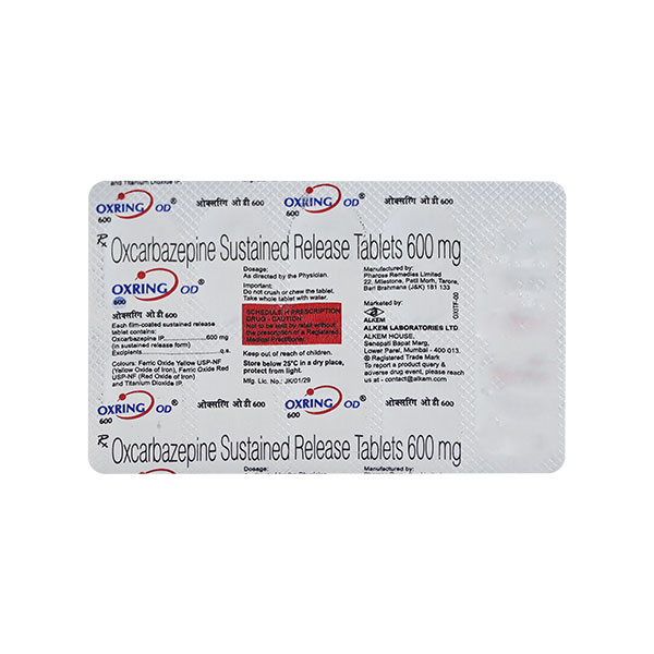 Oxring 600 Mg Tablet 10