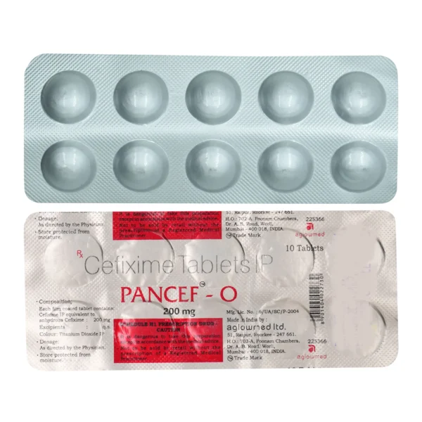 Pancef O 200 Mg Tablet 10