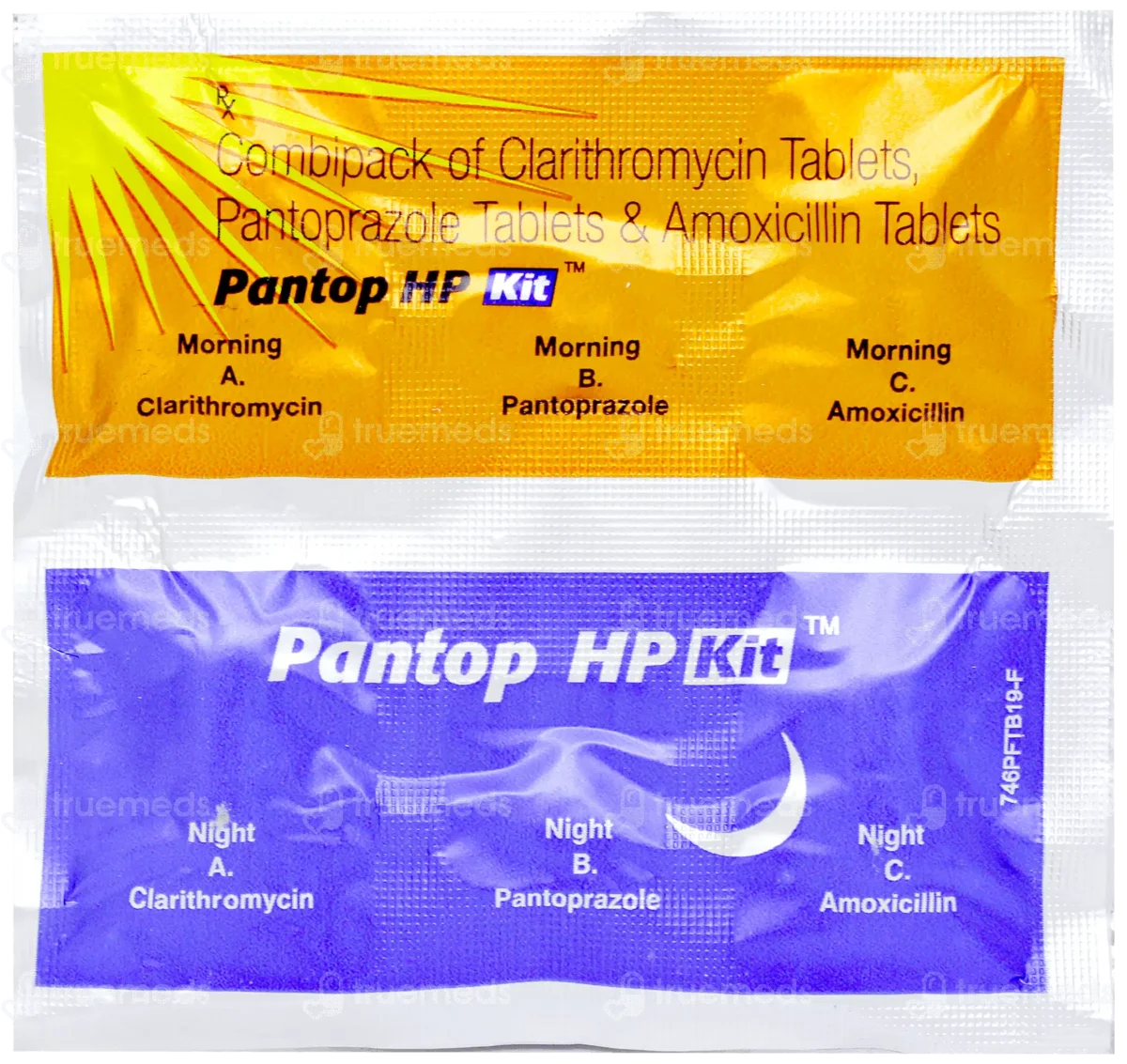 Pantop Hp 40/400/250 Mg Tablet 7