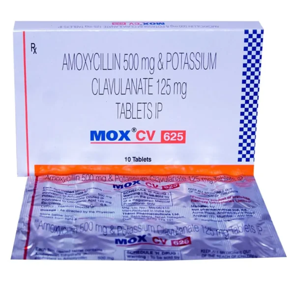 Pd Mox C 500/125 Mg Tablet 6