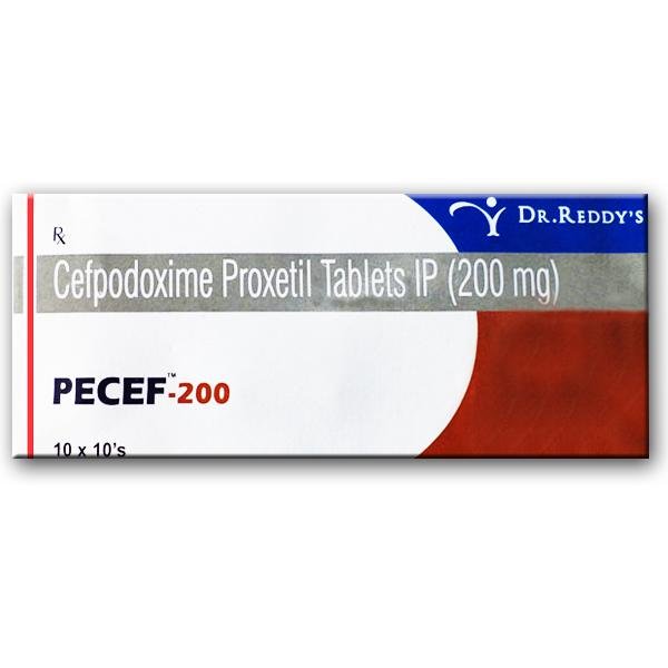 Pecef 200 Mg Tablet 10