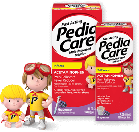 Pediacare 30/10/12.5/900/ Mg Suspension 150 Ml