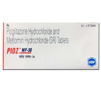 Pioz Mf 30/500 Mg Tablet 10