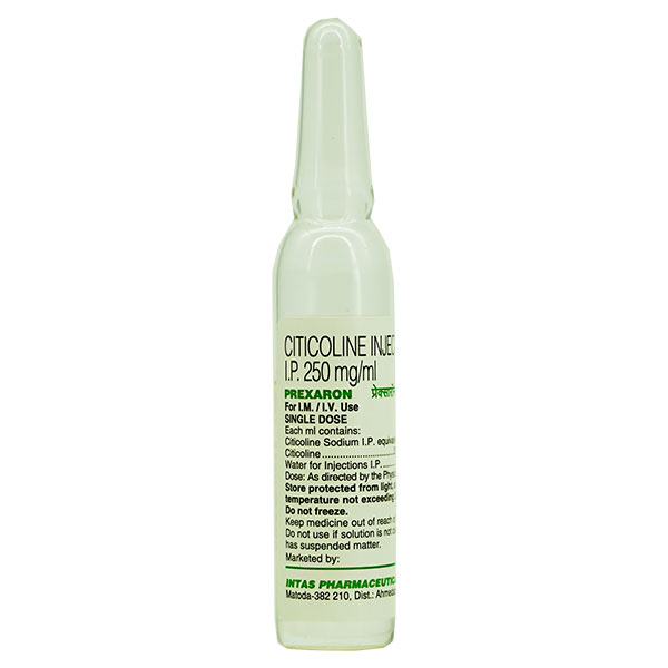 Prexaron 250 Mg Injection 2 Ml