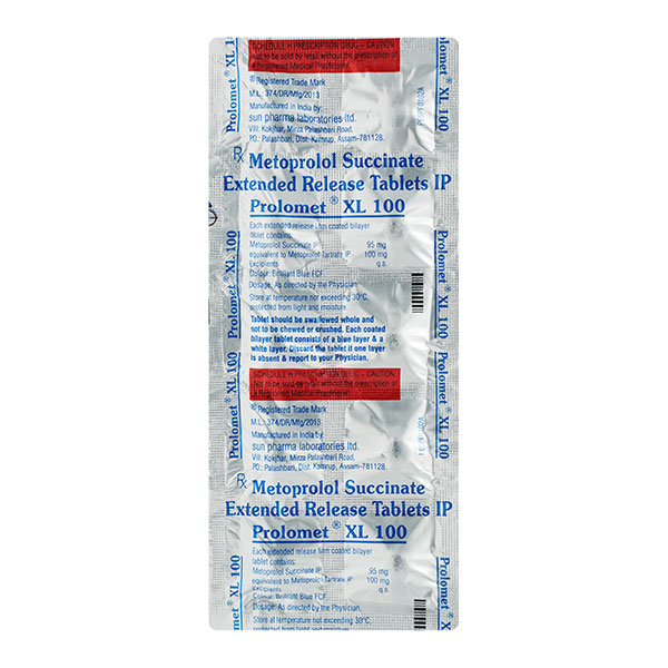 Prolomet Xl 100 Mg Tablet Xl 10