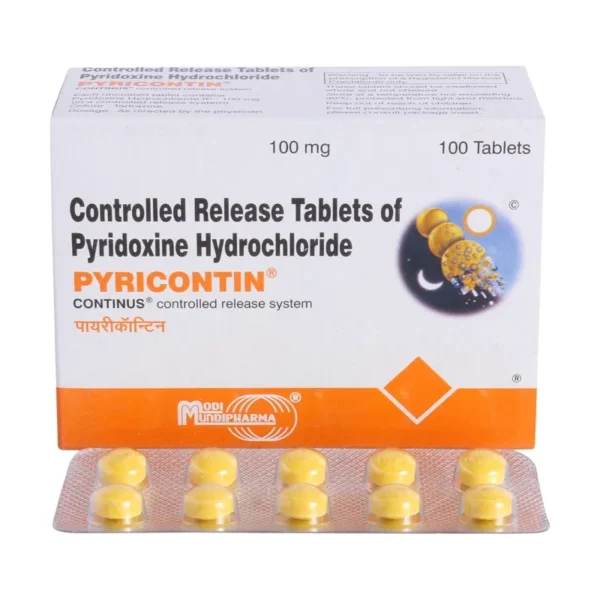 Pyricontin 100 Mg Tablet 10