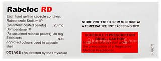 Rabeloc Rd 30/20 Mg Capsule Sr 10